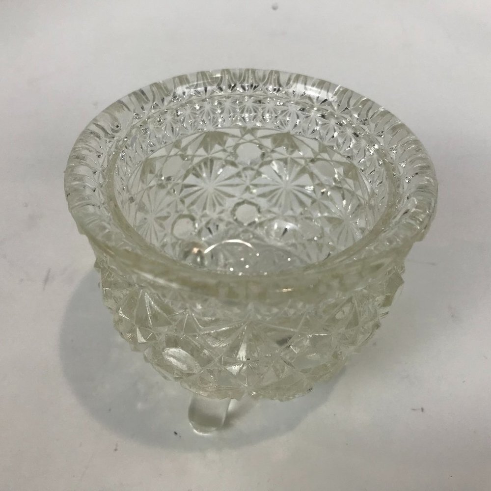 Cut Crystal Small Footed Bowl